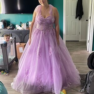 Lavender Women’s Gown